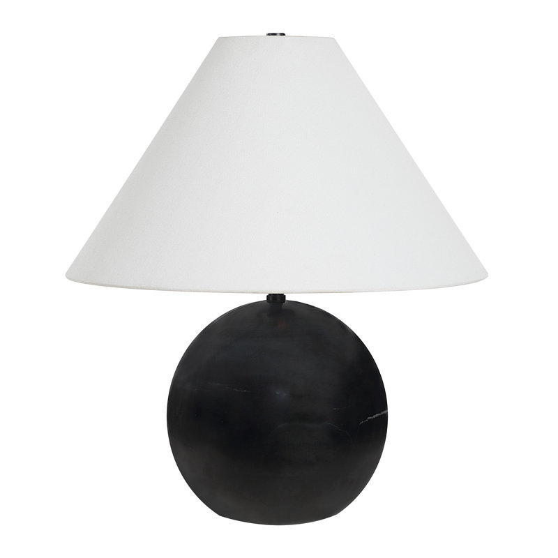 Standard Table Lamp by Renwil, Black, Ivory
