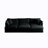 Comtable Deep Seat Reversible Modular 6 Seater Sectional Super Soft Sofa U Shaped Sectional Couch With 3 Ottomans, 3 Toss Pillows And 2 Arm Pillows