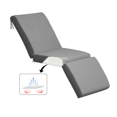 WOWMAX - Compression de coussin de siège d'extérieur