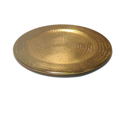 Kaitlynn Metal Geometric Charger