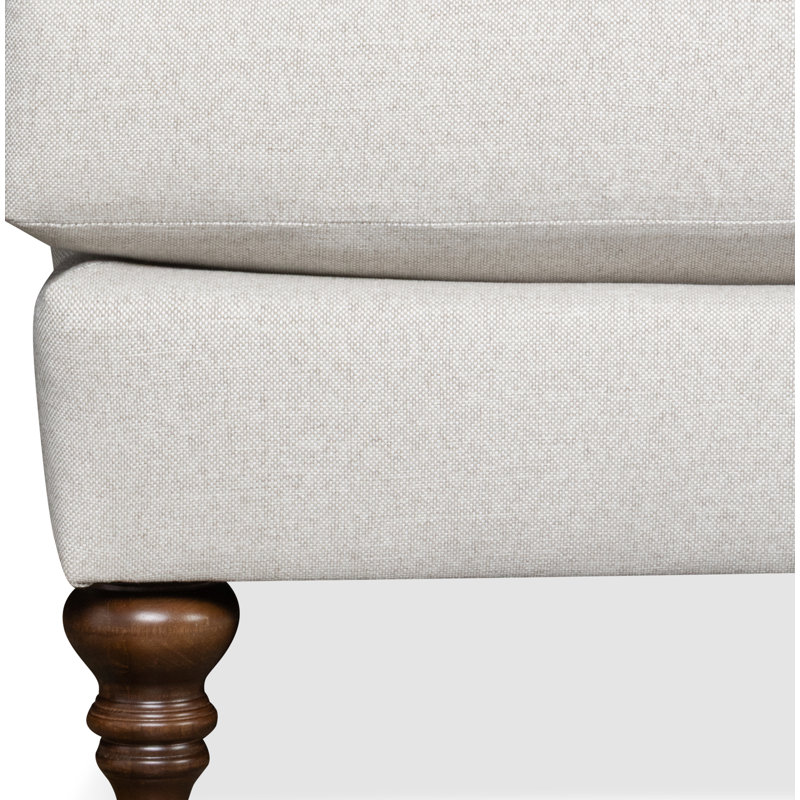 Canapé Walters, Toile gris clair Macarena