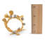 Golden Winter Berry Metal Napkin Ring