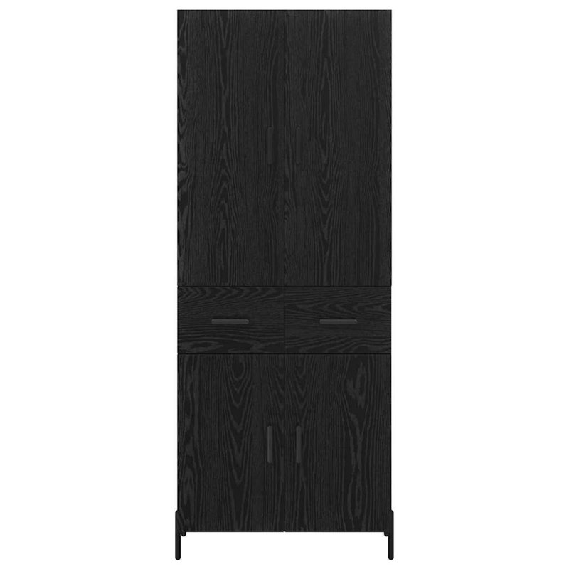 69.5cm Sideboard, Black Oak