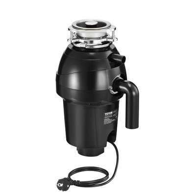 Broyeur à déchets à alimentation continue 1,25HP Garz Disposal 3360RPM EZ Connect