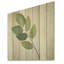 «Simplicity in Sage Leaves I», art mural sur bois de pin naturel-2068360400