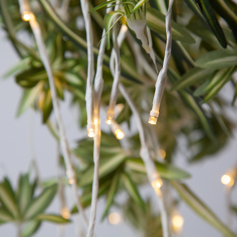 LED Twinkle Lighted Trees & Branches, 48", White/Warm White