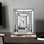 Petite horloge de table Jeni