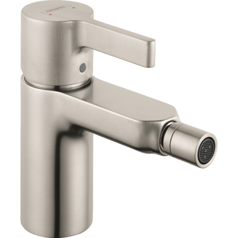 Metris S Single Handle Horizontal Spray Bidet Faucet, Brushed Nickel