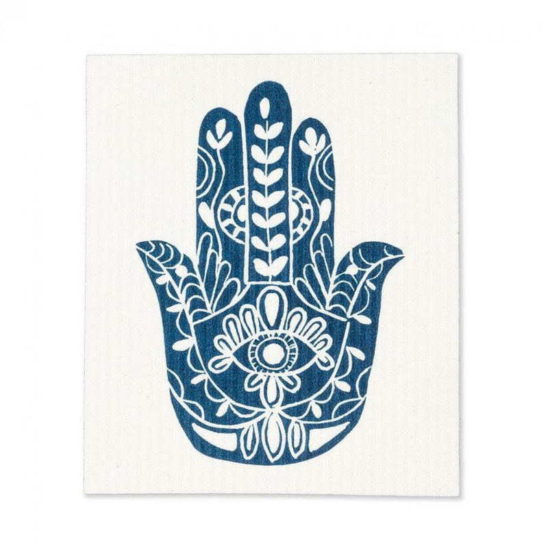 Ensemble de 2 débarbouillettes Hamsa