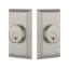Nostalgic Warehouse Studio Plate Double Cylinder Deadbolt-300819261