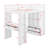 Janais Twin 6 Drawer Loft Bed with Bookcase and Built-in-Desk by Munora-1003048300
