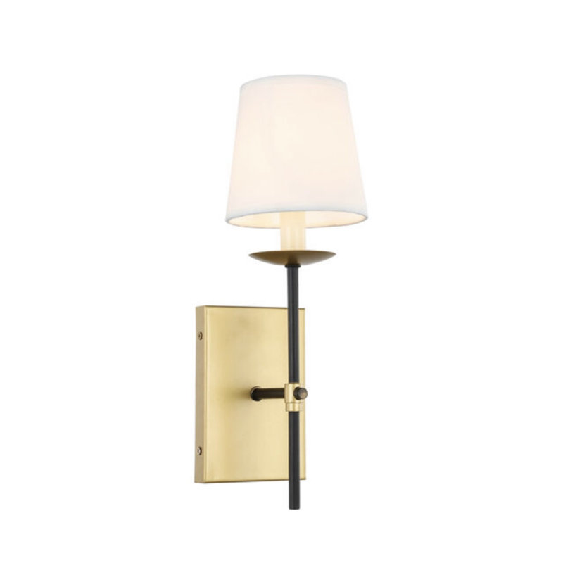Solid Brass Candle Wall Light