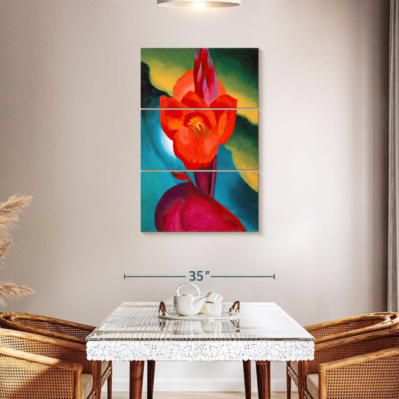 Harnek Red Canna 1919, H 23 po x l 14 po
