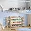 Organisateur de rangement de jouets - Organisateurs de jouets et rangement avec bibliothèque, étagère de rangement pour jouets avec 4 tablettes et 16 bacs de rangement, bibliothèque pour enfants et rangement pour jouets pour chambre d'enfant, salle de jeux, chambre de bébé-131640547-133454968
