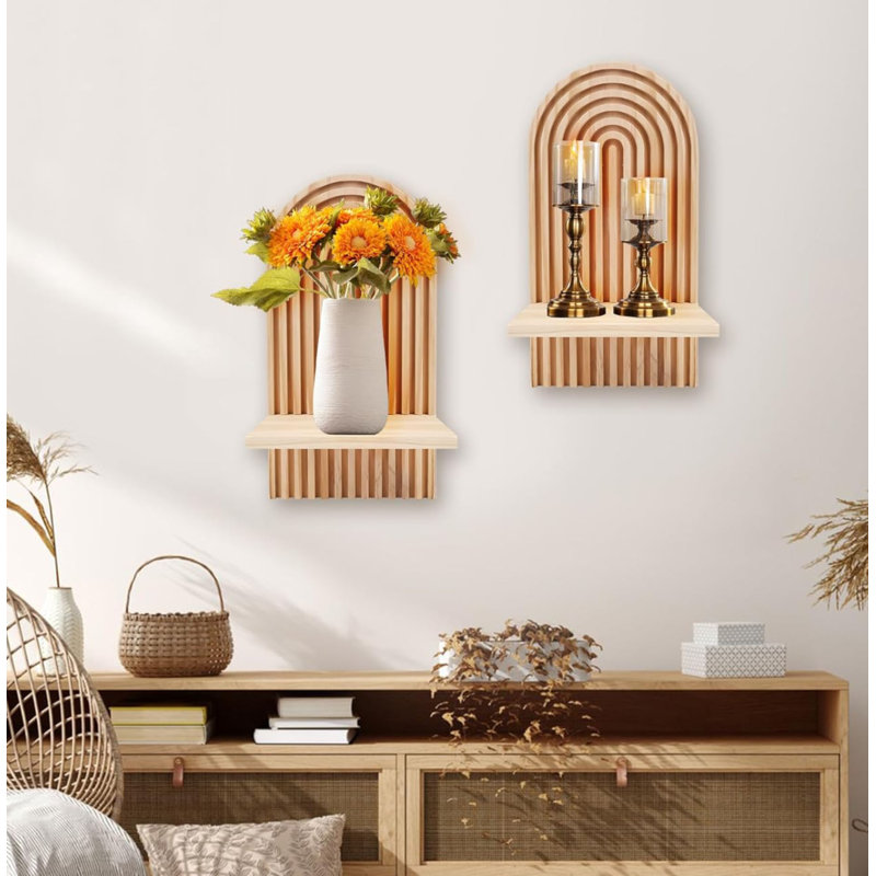 Arch Floating Shelf
