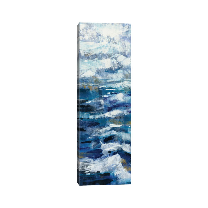 Above The Mountains I by Silvia Vassileva - No Frame Panoramic Gallery-Wrapped Canvas Giclée on Canvas, 152.4cm H x 50.8cm W