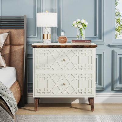 Mahzun 33.07'' Wide 2 -Drawer File Cabinet