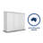 Absco Space Saver 7 ft. W x 3 ft. D Metal Lean-To Storage Shed-111668718