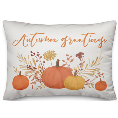  Housse de coussin lombaire Autumn Greetings