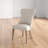 Irving Place 19.5 " H Tufted Linen Upholstered Parsons Chair-1866521455-1797084314