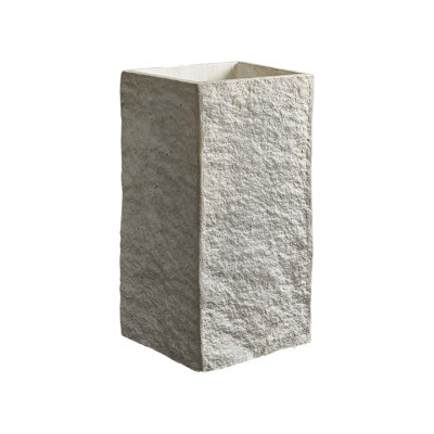 Lavabo de salle de bain sur pied 16,5 po