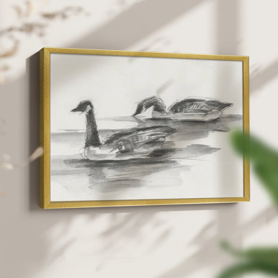 Étude d'oies II - reproduction encadrée - réarmable
