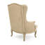 Linen Wingback Chair