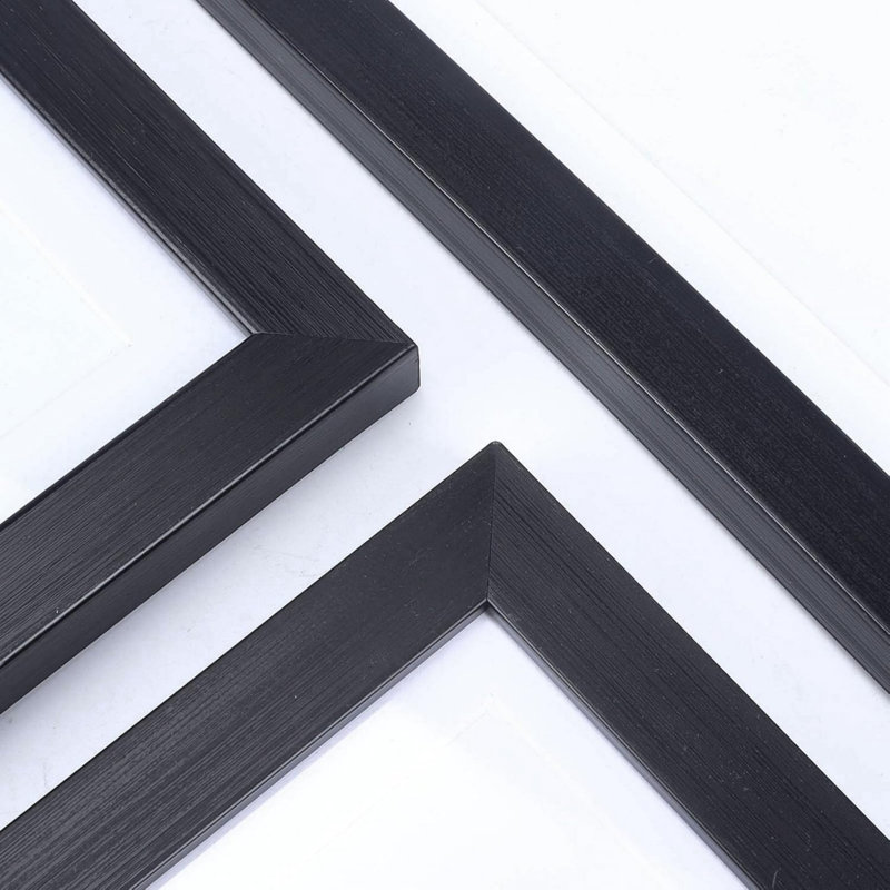 Black Storage Picture Frame - Set of 12