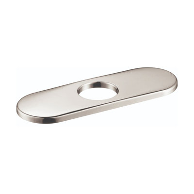 6" Escutcheon for Traditional Single-Hole Faucets