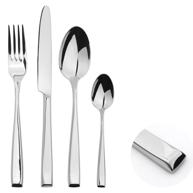 Cutlery Sets Stainless Steel 18/8 Catering Taper 24pc Set