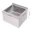 Lavabo commercial en acier inoxydable