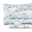 Ensemble de draps en flanelle de coton-111077879