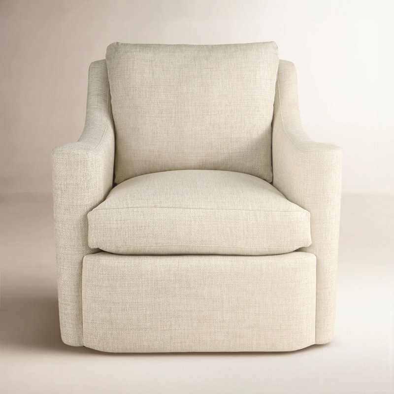 Gabi Swivel Armchair, Bespoke 10 Beige