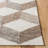 Stalder Flat Weave Wool/Cotton Geometric Rug in Brown-1978799743