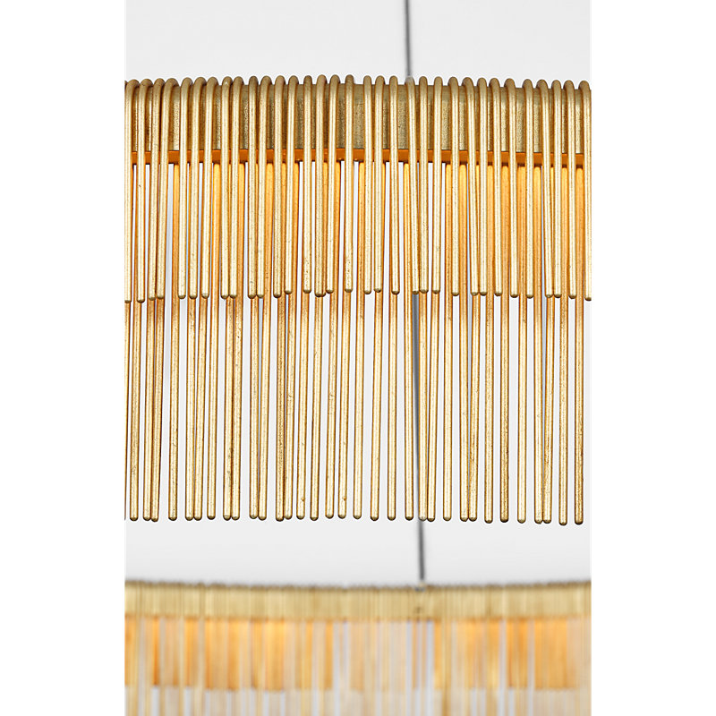 Kelly Wearstler 1 - Light LED Chandelier, 6.25" H x 50" W x 50" D, Gild