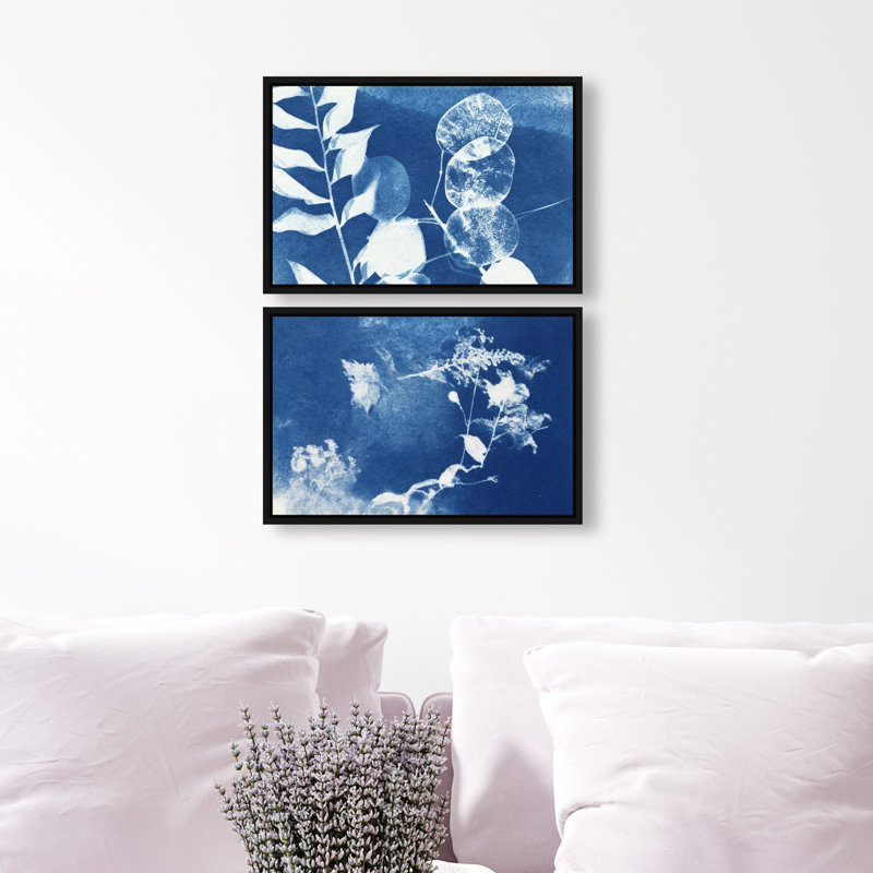 Faded Poetry Set Set by Oliver Gal, 16"H x 11"W, Black Floater Frame