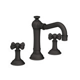 Jacobean Widespread Bathroom Faucet with Drain Assembly