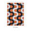 Tapis abstrait lavable intérieur / extérieur Kivett-856349452