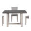 Table de salle à manger style transitionnel 1pc