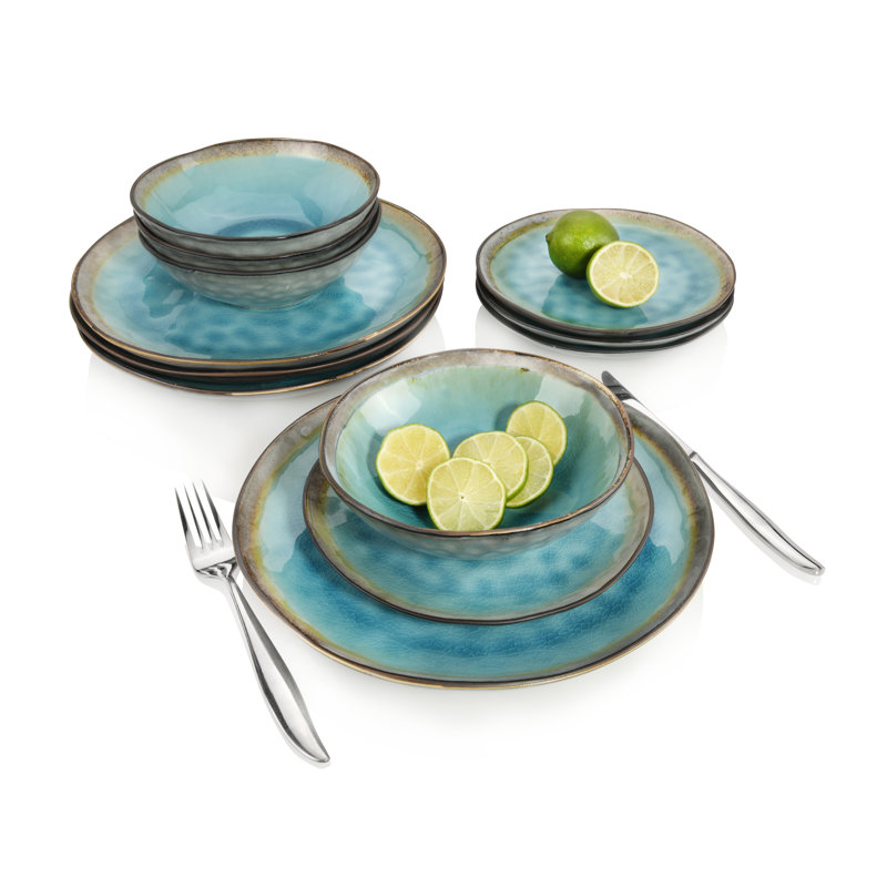 Ruth 12 Piece Dinnerware Set, Service for 4