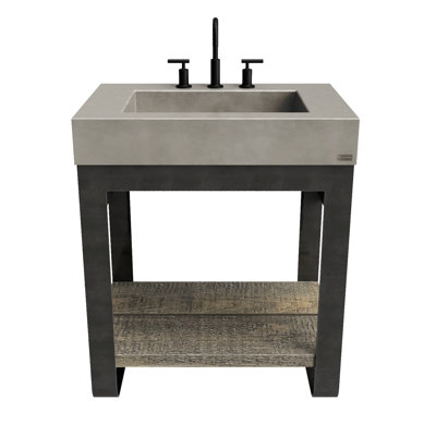 Outland 30" Vanity with Concrete Rectangle Sink