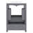 24" Bathroom Vanity With Sink, Single Sink Bathroom Vanity, Small Restroom Vanity With Top, Cabint, Door Shelf And Drawer Divider-2067685008