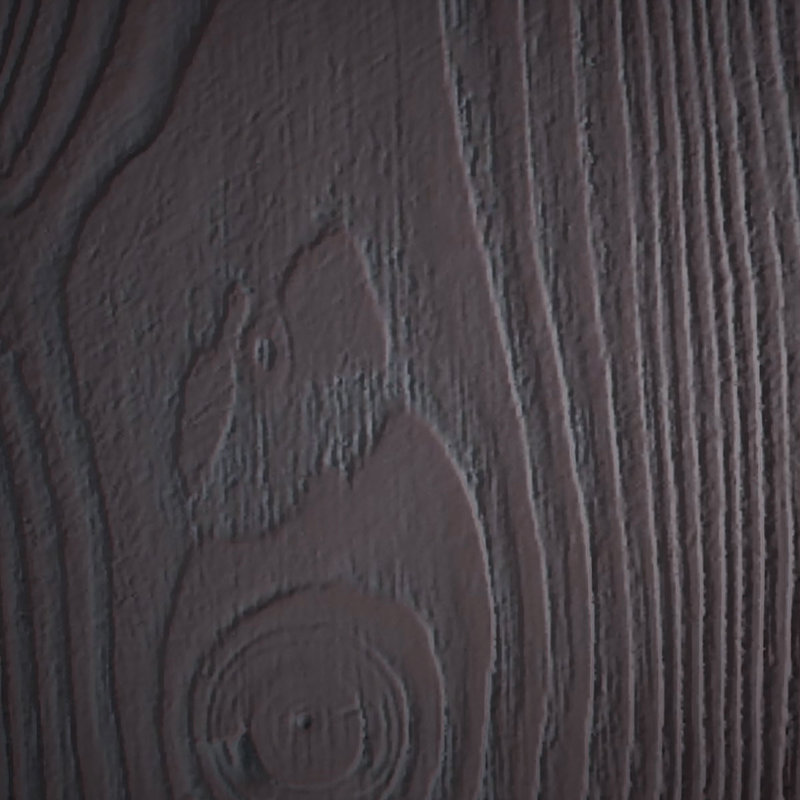 Poutre de plafond à 3 côtés en faux bois Endurathane sablé (poutre en U), H 8 po x l 12 po, Sangria, L 8 pi