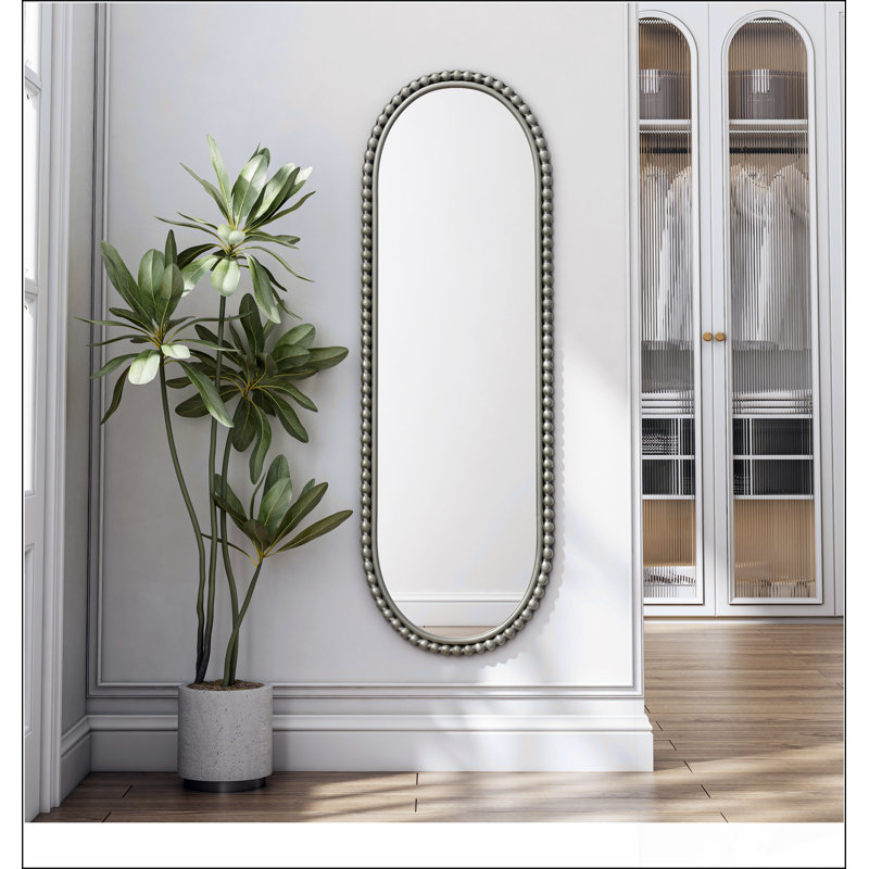 Miroir rétro Iron Art, Argent argent