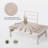 6 Pieces Outdoor Metal Frame Patio Furniture Set-2020425990
