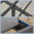 Floating Bed Frame with LED Lights, Charging Station, Tufted Storage Headboard, No Box Spring Needed-1130686581-1130686583