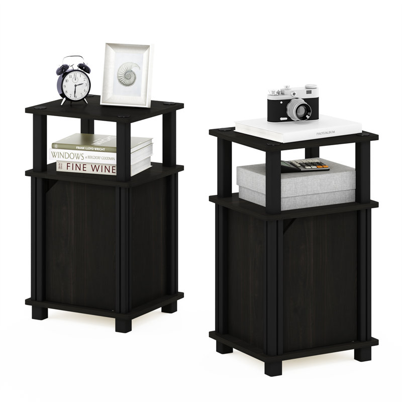 Dontaz Side Table Set, Espresso