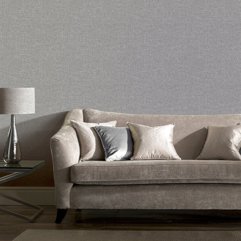 Papier peint Maisie, Gris