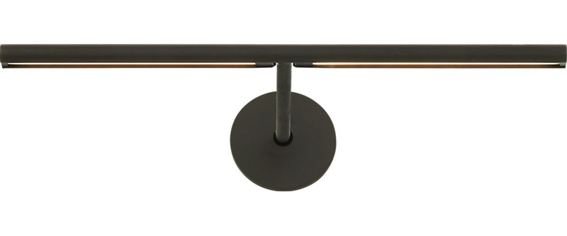 Plural Dome Picture Light, 0.5" H x 12" W x 8.9" D, Bronze, 9.9