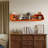 Eliyah Metal Floating Shelf, Wall Mounted Metal Shelves with Unique Design-1460878962